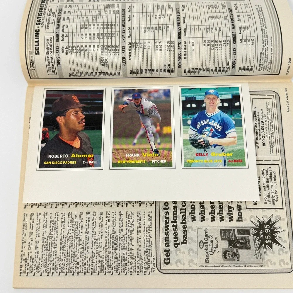 Sports Collectors Digest Price Guide Magazine Lot Cards Intact 1990s 5 Issues